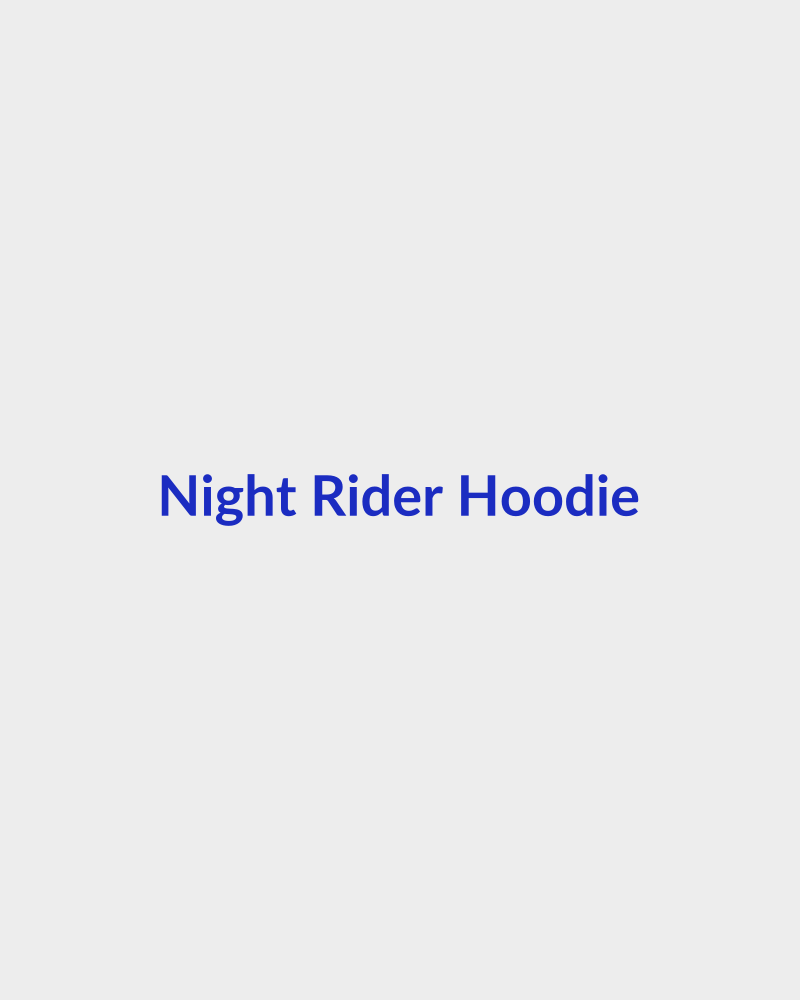 Night Rider Hoodie